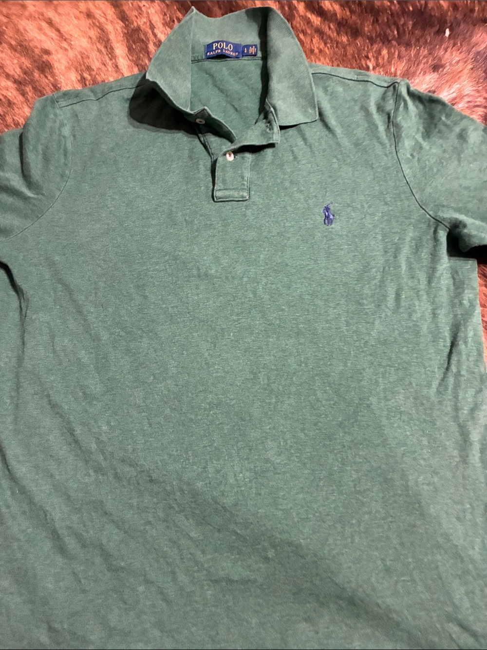 Polo pullover in large